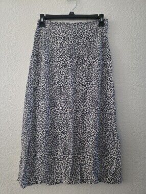 Brandy Melville Animal Print Midi Skirt One size Small